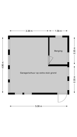 Floorplan - Buitenkerk 65, 2411 PD Bodegraven